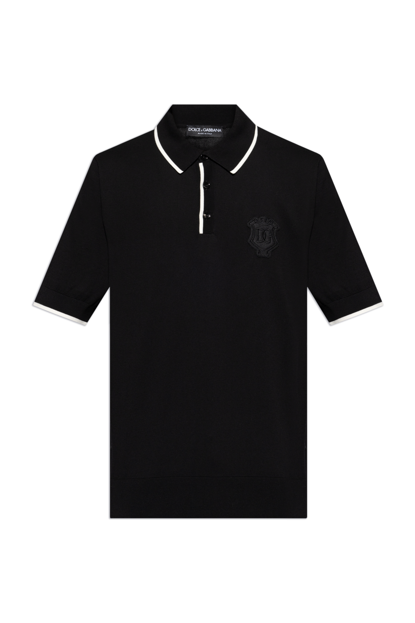 Dolce & Gabbana Cotton polo with logo | Men's | Vitkac